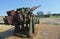 Artillery gun on display on parade ground. Tilbury Fort. UK