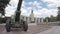 Artillery Piece At The Soviet War Memorial in Berlin-Tiergarten In Summer