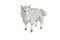 artiodactyl farm animal sheep digital art