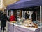 Artisan Food and Gift Stall in Church Street Twickenham London Uk