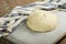 Artisan rosemary bread rising