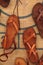 Artisanal handmade leather sandals on sale, Puglia, Italy.