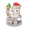 Artist massage chair isolated in the character