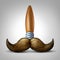 Artist Moustache Brush