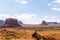Artist Point - Monument Valley scenic panorama - Arizona, AZ