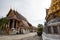 The artistic architecture and decoration of Phra Ubosot or The Chapel of The Emerald Buddha or Wat Phra Kaew, The Grand Palace, Th