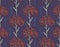 Artistic Blooming floral ,Colourful Sprogn time Hand drawing Meadow flower seamless Pattern