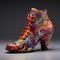 Artistic and Captivating Shoe Design with Innovative Concept and Narrative Element