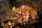 Artistic Christmas Nativity Scene. Caltagirone Sicily Italy