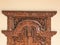 Artistic and classy Carved and carved patterns on the walls and windows of Indonesian wooden houses