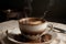 Artistic Coffee Delight.AI Generated