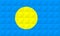 Artistic flag of Palau
