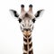 Artistic Giraffe Head Photograph In The Style Of John Wilhelm And Pierre Pellegrini