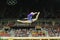 Artistic gymnast Aliya Mustafina of Russian Federation competes on the balance beam at women`s all-around gymnastics at Rio 2016