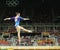 Artistic gymnast Aliya Mustafina of Russian Federation competes on the balance beam at women`s all-around gymnastics at Rio 2016