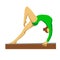 Artistic Gymnastics Balance Beam Athletes