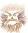 Artistic lion face Illustration very attractive