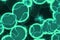 artistic nice many bio unicellulars cg background texture illustration