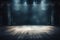 Artistic performances stage light background with spotlight illuminated the stage for contemporary dance. Empty stage with