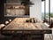 Artistic Reclaimed Wood Table Elegance