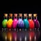 Artistic Strokes: Paintbrush-Inspired Nail Polish Bottles