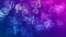 Artistic Sweet Blue Purple Shiny Blurry Focus Transparent dandelion Flower Shapes Bokeh Lights Background
