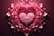 Artistic Valentines Day Love Mandalas designs