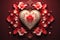 Artistic Valentines Day Love Mandalas designs