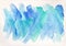 Artistic watercolor background with expressive brush strokes