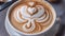 Artistry in a Cup: A Close-Up of Exquisite Latte Art