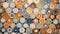 Artistry Preserved: Textures of Ancient Moroccan Ceramic Mosaic