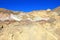 Artists Palette, the colorful rock formation in Artist loop drive, Death Valley National Park, USA