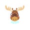 Ð¡artoon character of elk