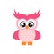 Artoon cute owl