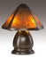 Arts and Crafts Mica Shade Table Lamp