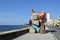 Artwork in the malecon (Havana, Cuba)