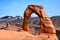 The artwork of nature in full display at arches national park in utah
