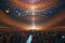 An artwork which shows during the extraordinary event of humanity\\\'s first contact with extraterrestrial life