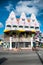 Aruba (Caribbean) - House exteriors at Oranjestad