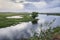 Arugam bay lagoon landscape, Sri Lanka