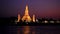 Arun Temple at twilight in Bangkok