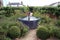 Arundel castle gardenâ€™s fountain in England
