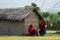 Arusha, Tanzania, January 2020: maasai People in their Village Typical Tribal lifestyle