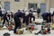 Arvada Fire Department cadets going through drills