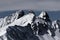 Arves needles mountain range, in french Alps