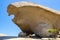 Arzachena, Sardinia, Italy - Prehistoric granite Mushroom Rock - Roccia il Fungo - of neolith Nuragic period, symbol of Arzachena