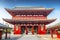 Asakusa, Tokyo at Sensoji Temple`s Hozomon Gate, Japan