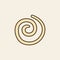 Ascarids vector Roundworm concept colored icon or sign