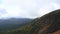 The ascending streams rise up to the mountains. Clouds move a lot of moisture along the mountain.