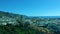 Ascending view of Tenerife Island. Aerial View of Playa De Las Americas, Tenerife